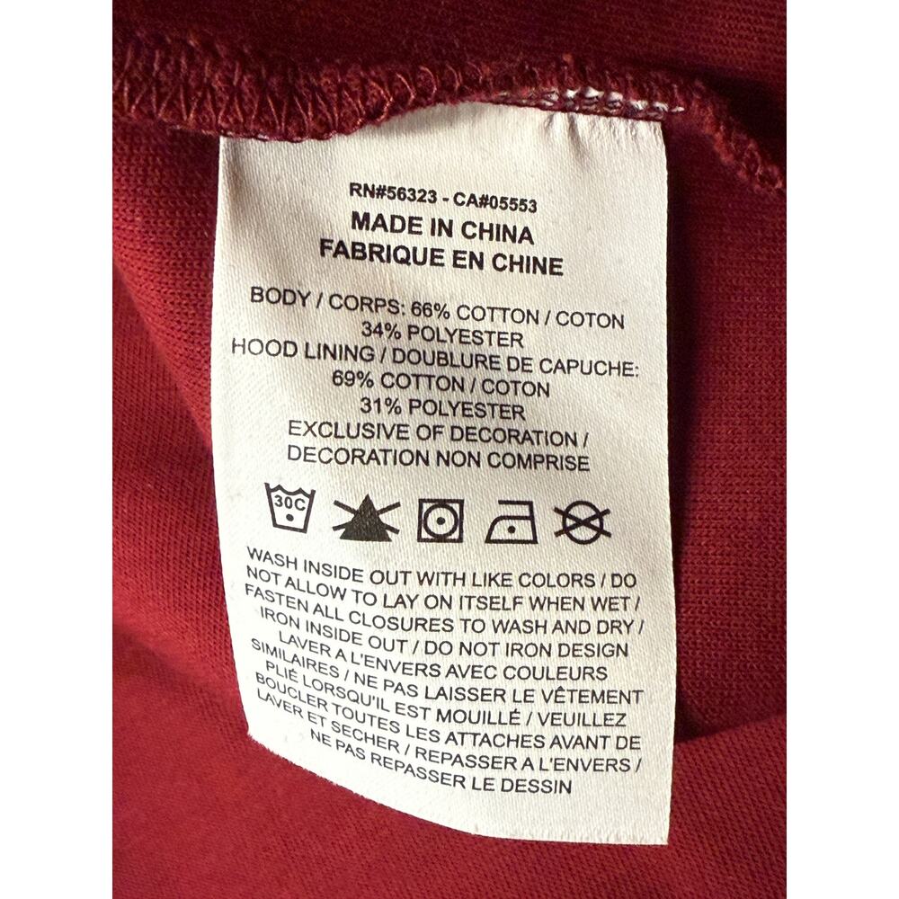 Nike Tech Fleece Tracksuit Red Camo Hoodie Size M - DQ4956-070 - Picture 11 of 14